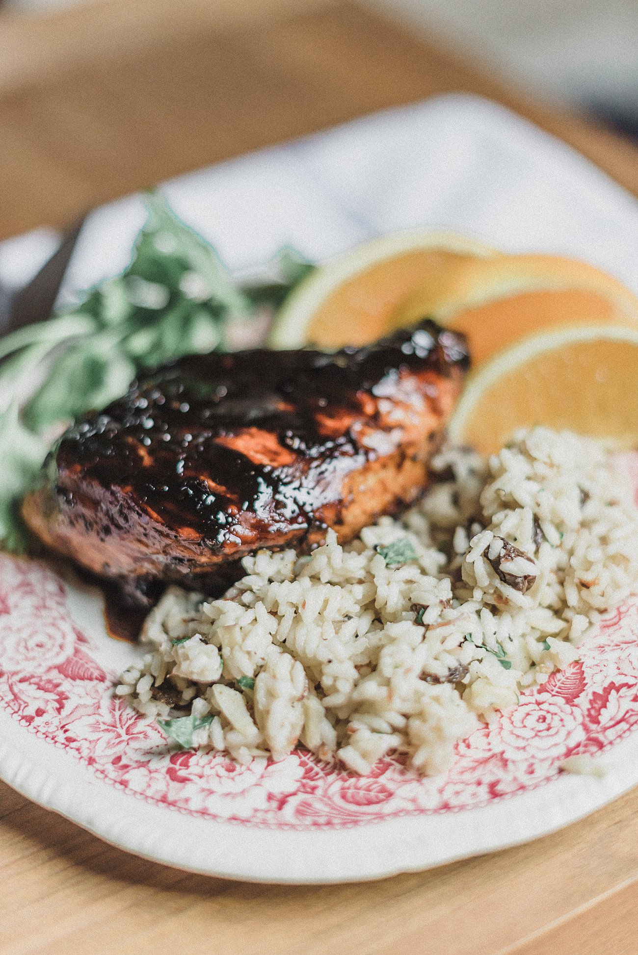 EASY HOLIDAY SIDE DISH RECIPE: Raisin & Almond Rice Pilaf (6)